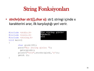 Karakter dizileri | PDF