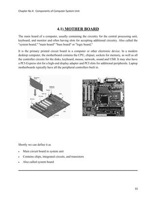 computer System UNit Every thing | DOC