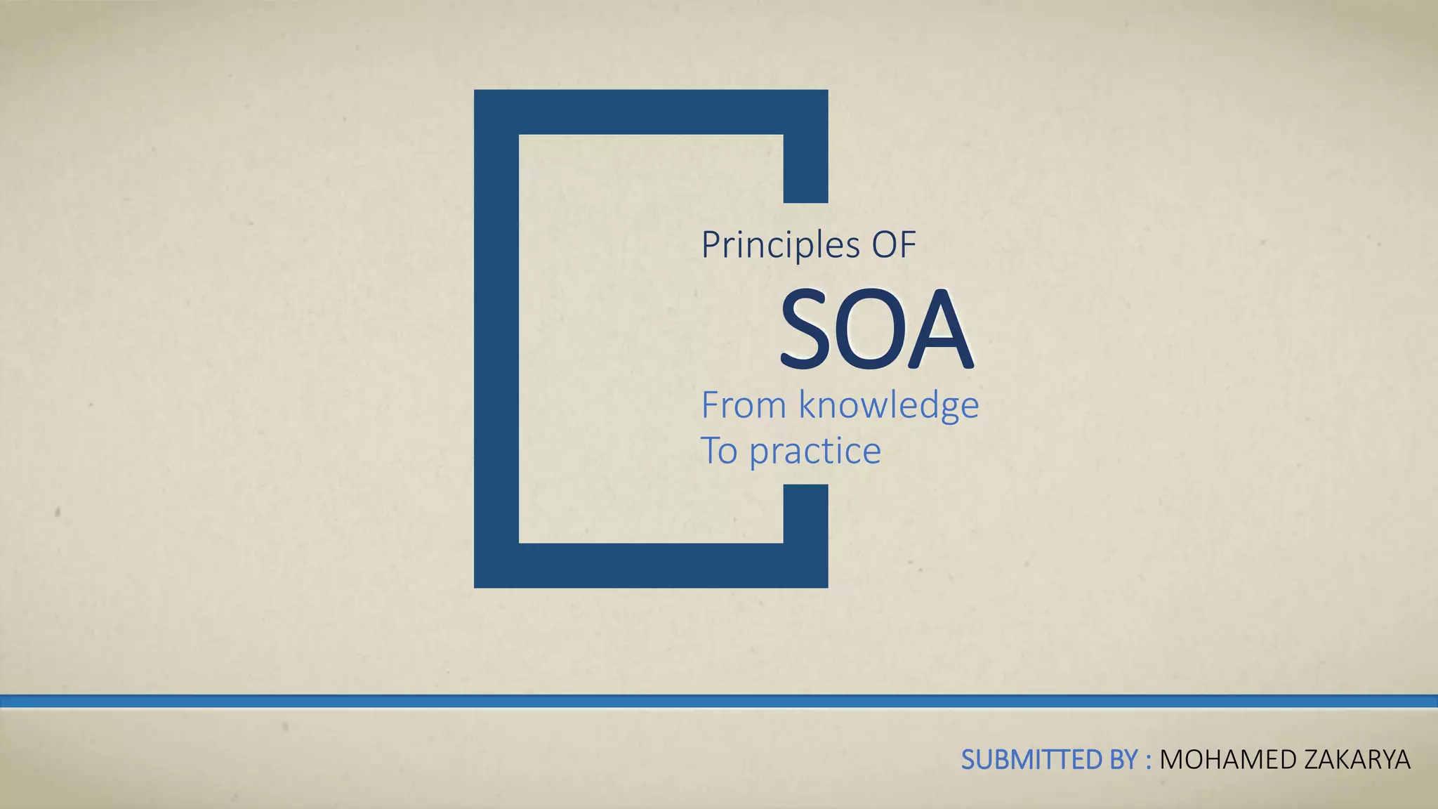 SOA Principles 4.service loose coupling PPT