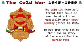 Causes of the Cold War - NATO and the Warsaw Pact | PPTX