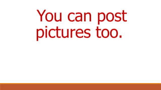 To add photos, click on the “Add Photos”
button
 