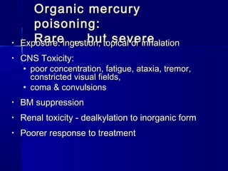 Mercury Poisoning | PPT