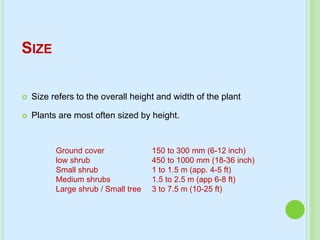 Planting considerations for Landscape project | PPTX