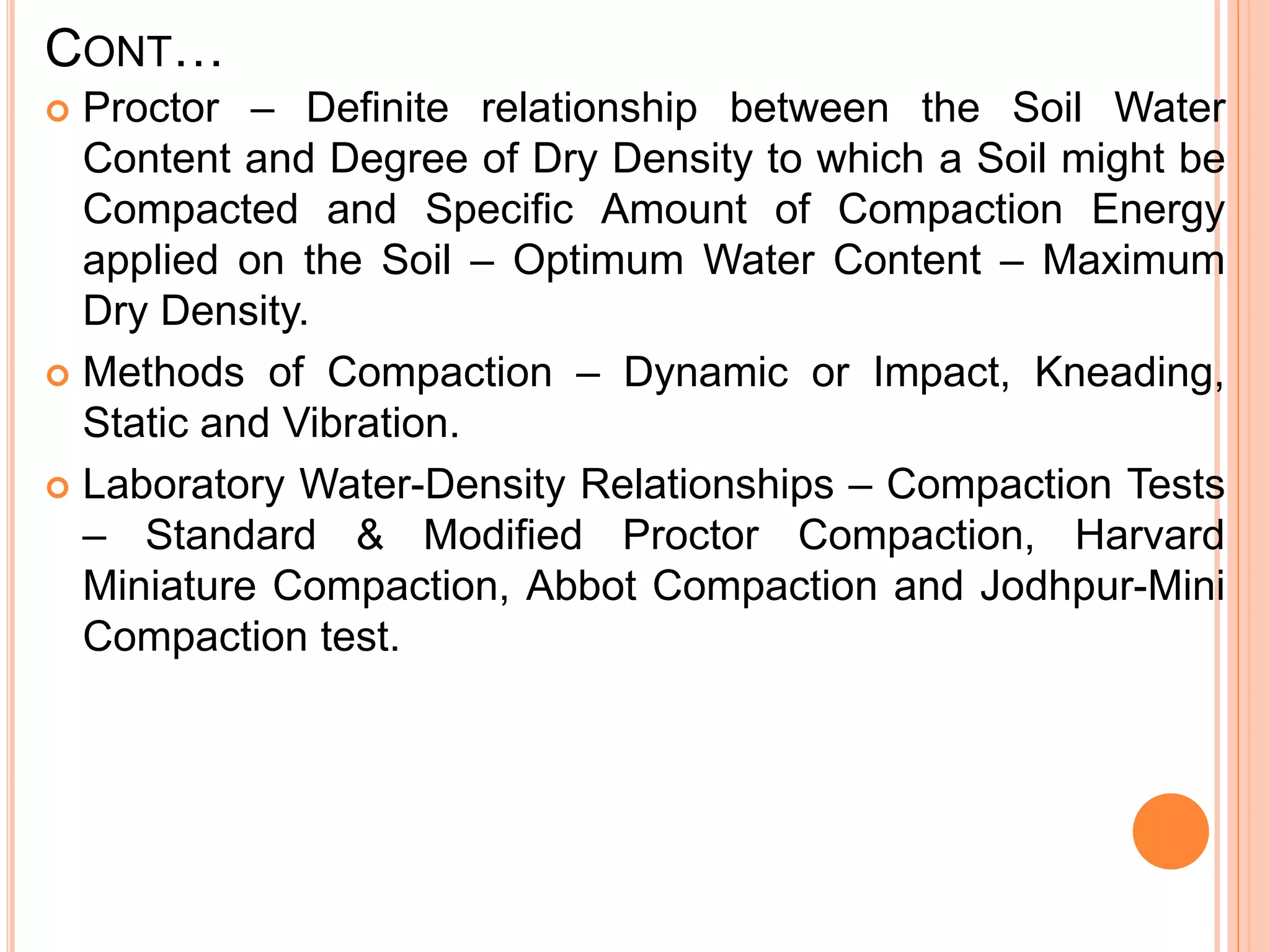 Soil Compaction | PPTX