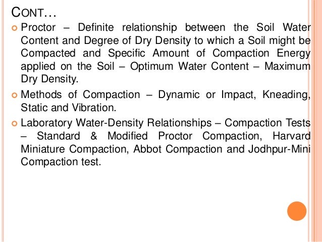 Soil Compaction