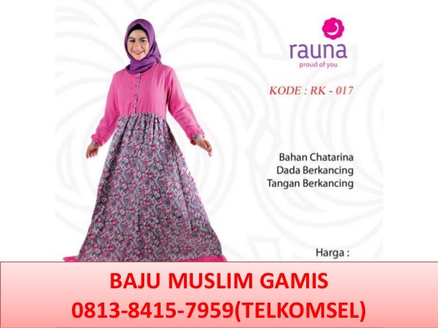 Model Baju Muslim 2019 Untuk Orang Gemuk