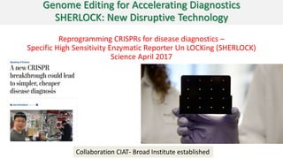 Genome Editing: A Disruptive Technology for Accelerating Breeding