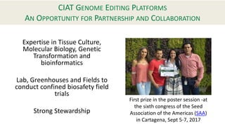 Genome Editing: A Disruptive Technology for Accelerating Breeding