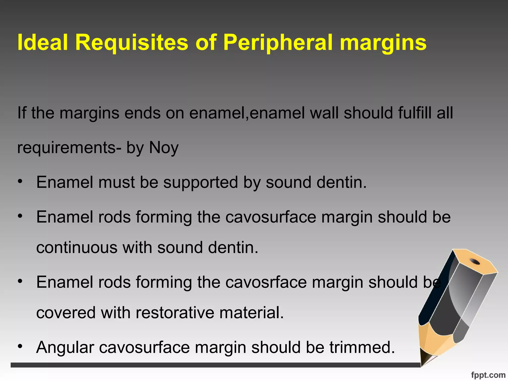Bevels and flares in dental restoration PPT