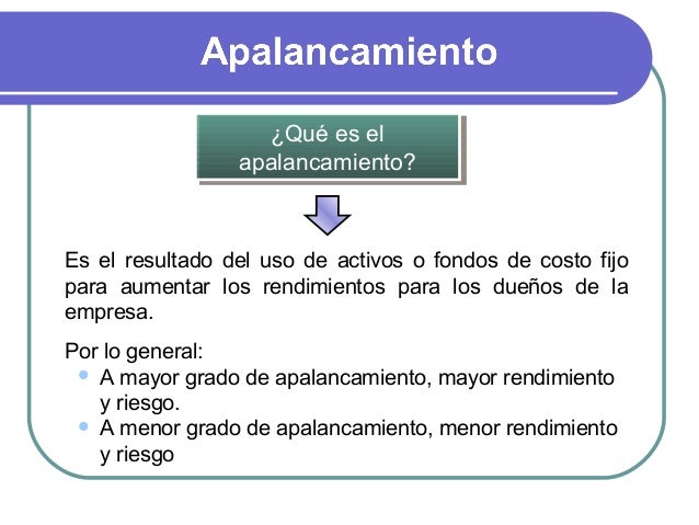 Apalancamiento wikipedia