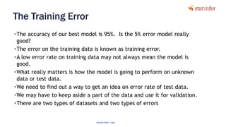 Model selection and cross validation techniques | PDF