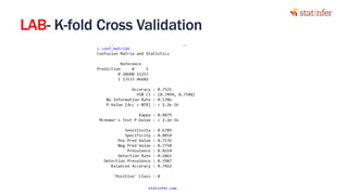 Model selection and cross validation techniques | PDF