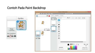 Contoh Pada Paint Backdrop
 