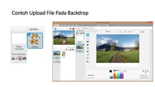 Contoh Upload File Pada Backdrop
 