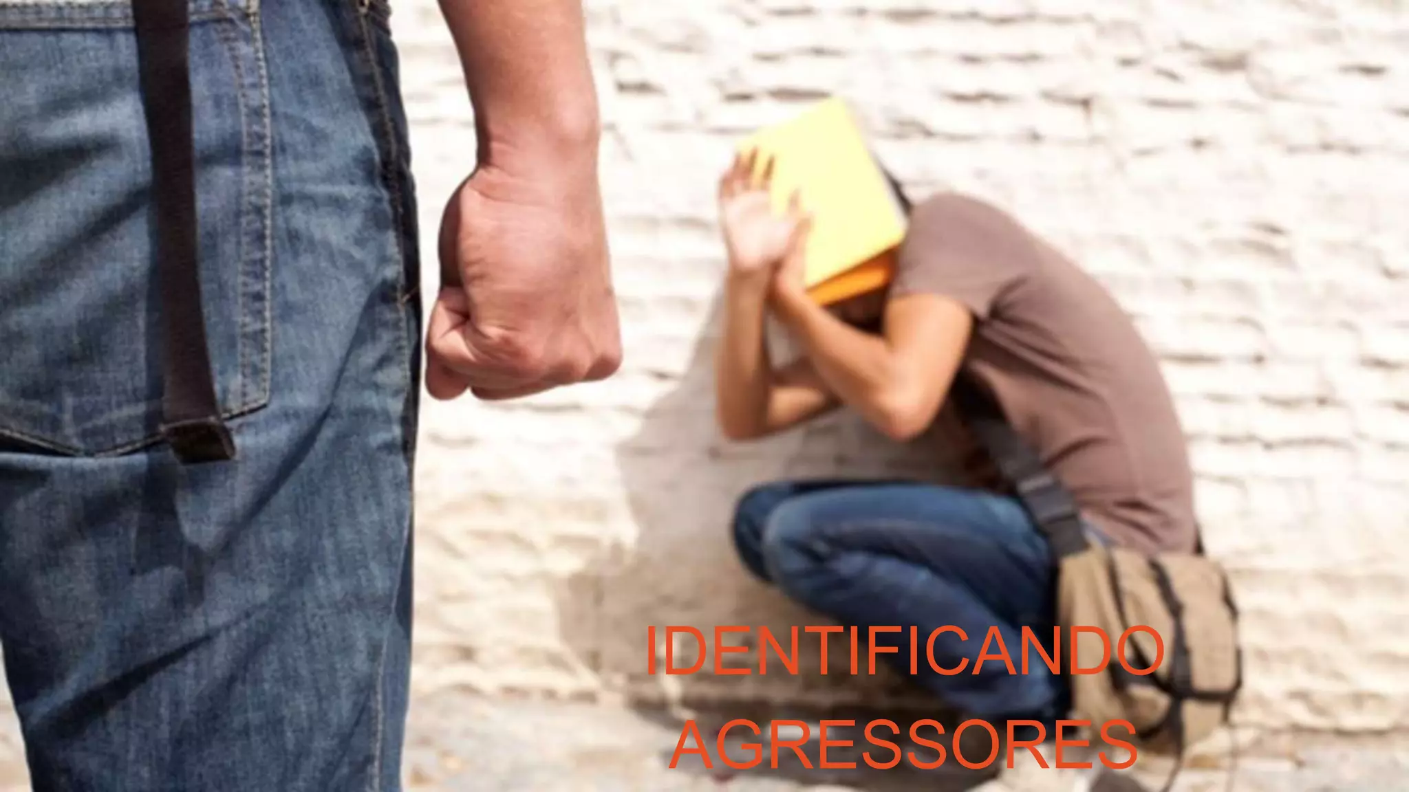 IDENTIFICANDO
AGRESSORES
 