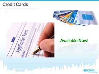 Credit Cards
Available Now!
 