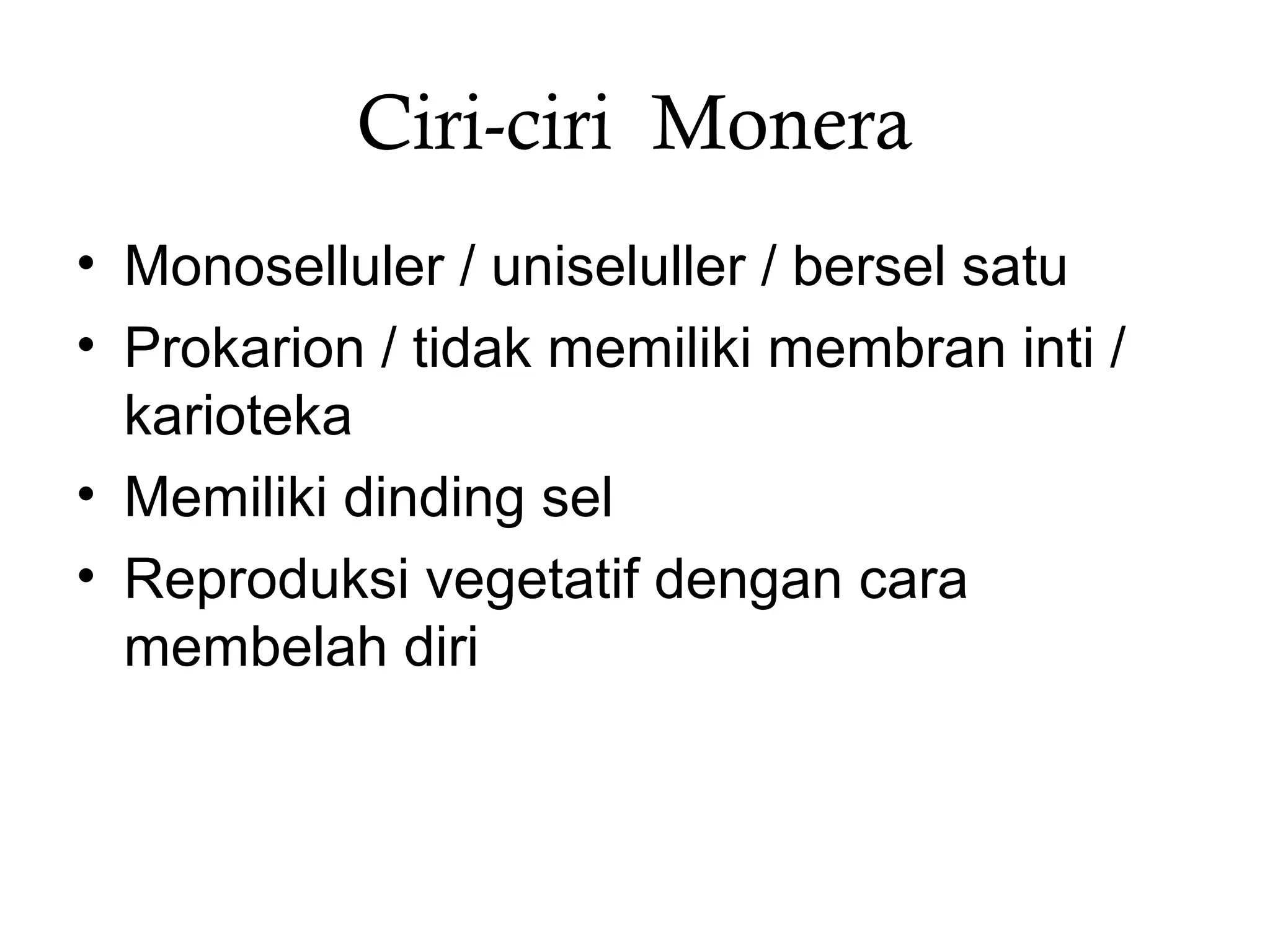 BIOLOGI monera | PPT