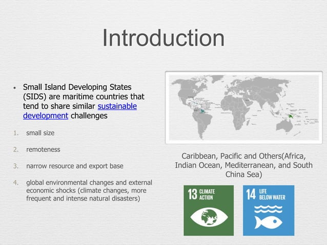 Small Island Developing States(SIDS) | PPTX