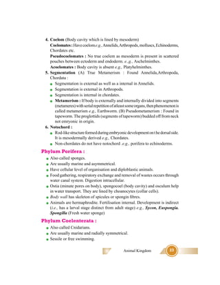 Classification of Animal Kingdom | PDF