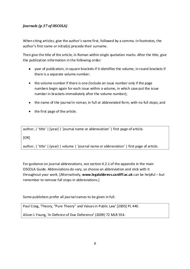 book report footnotes