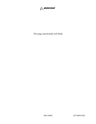 This page intentionally left blank
OCTOBER 2002MDC K9099
 