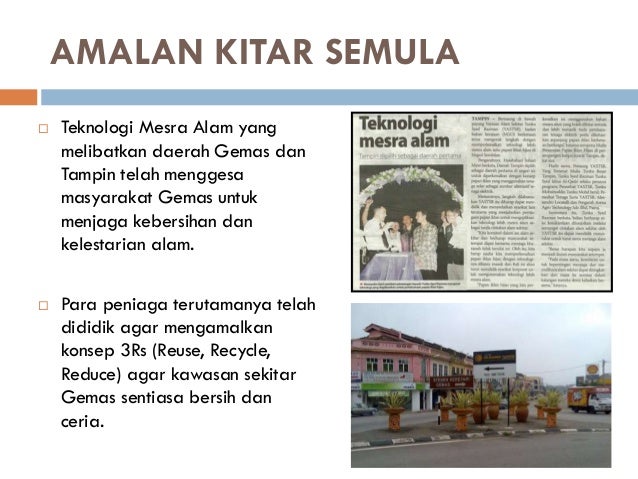 Amalan terbaik di Osaka, Jepun dan Gemas, Malaysia