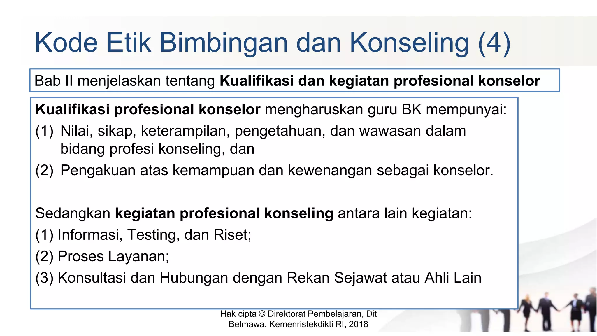 Materi 4 Etika profesi bk | PPTX