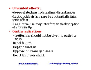 4.5 insulin, oral hypoglycemic agents and glucagon