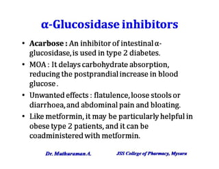 4.5 insulin, oral hypoglycemic agents and glucagon