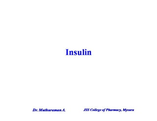 4.5 insulin, oral hypoglycemic agents and glucagon