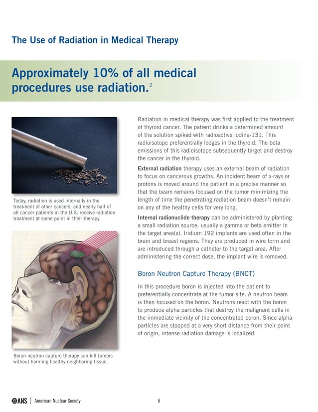 Medical Use of Radioisotopes