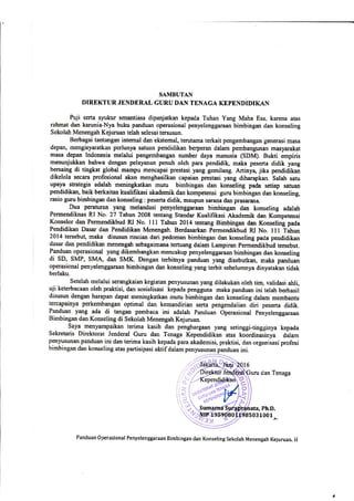 Panduan Operasional Penyelenggaraan Bimbingan dan Konseling Sekolah Menengah Kejuruan. ii
 