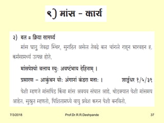 7/3/2018 Prof.Dr.R.R.Deshpande 37
 