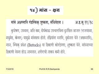 7/3/2018 Prof.Dr.R.R.Deshpande 66
 