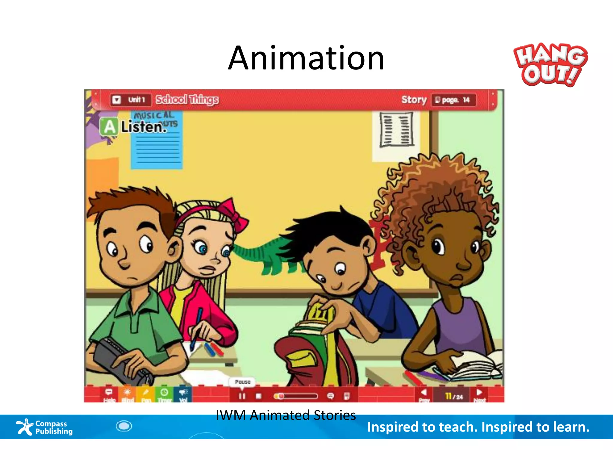 Inspired to teach. Inspired to learn.
Animation
IWM Animated Stories
 