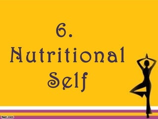 6.
Nutritional
Self
 