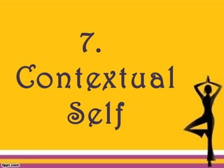 7.
Contextual
Self
 