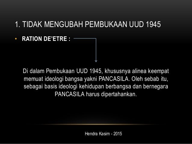 Politik Hukum Pertemuan Keempat 4 Politik Hukum Amandemen Uud 19