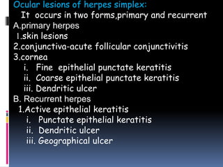 4.fungal and viral keratitis | PPTX