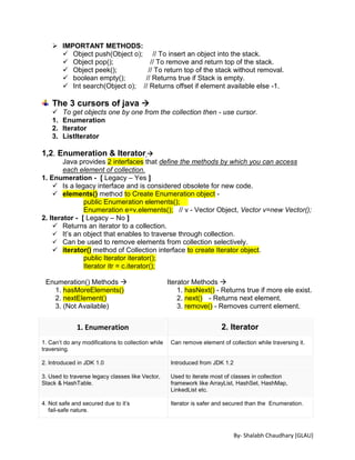 Collections in Java Notes | PDF | Programming Languages | Computing