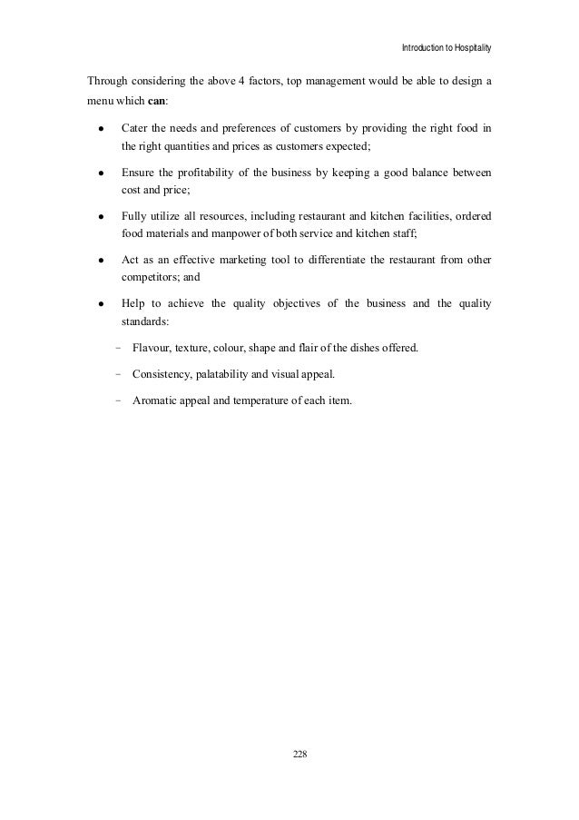 4 Chapter 3 Food And Beverage Sector