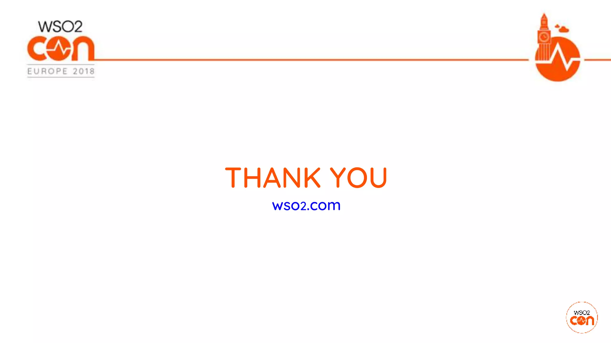 THANK YOU
wso2.com
 