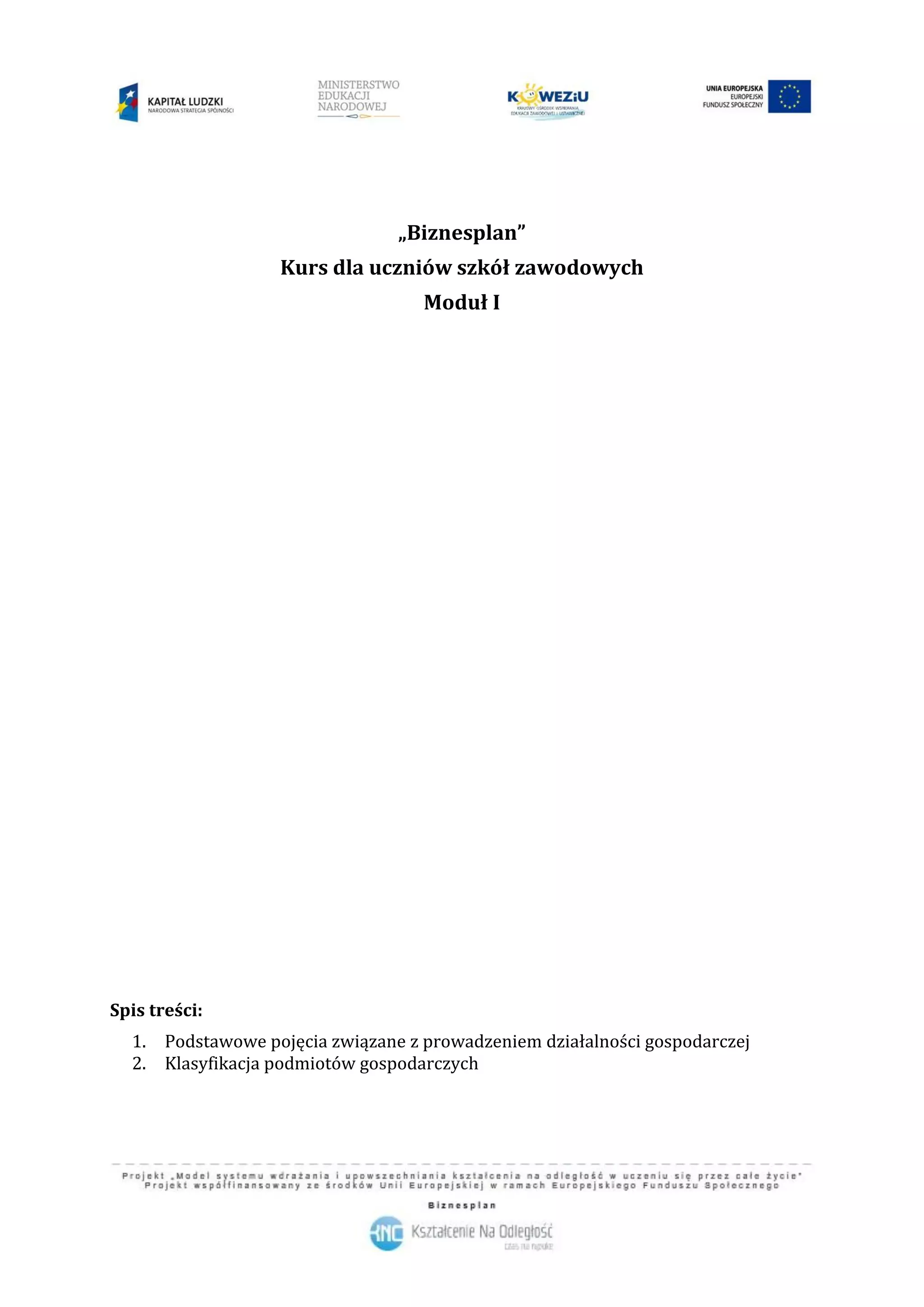 4 Podstawowe pojęcia, cechy i klasyfikacja przedsiębiorstw | PDF