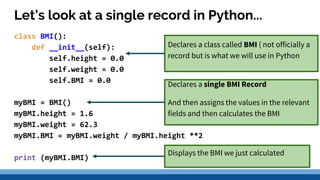 4.3 data structures records | PPTX