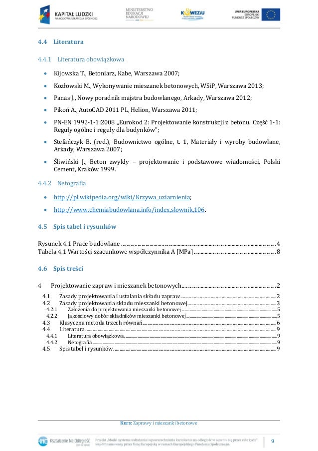 Wymagania Dla Konstrukcji Z Betonu W Obiektach Specjalnych