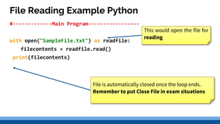 H file handling | PPT