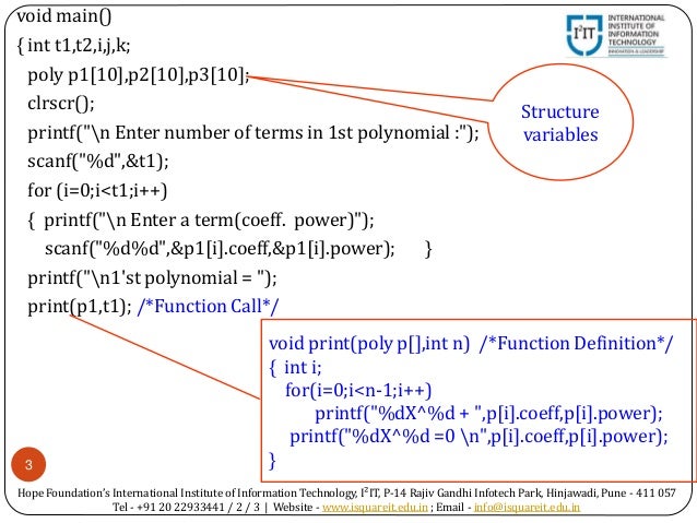 c program to add two polynomials using linked list