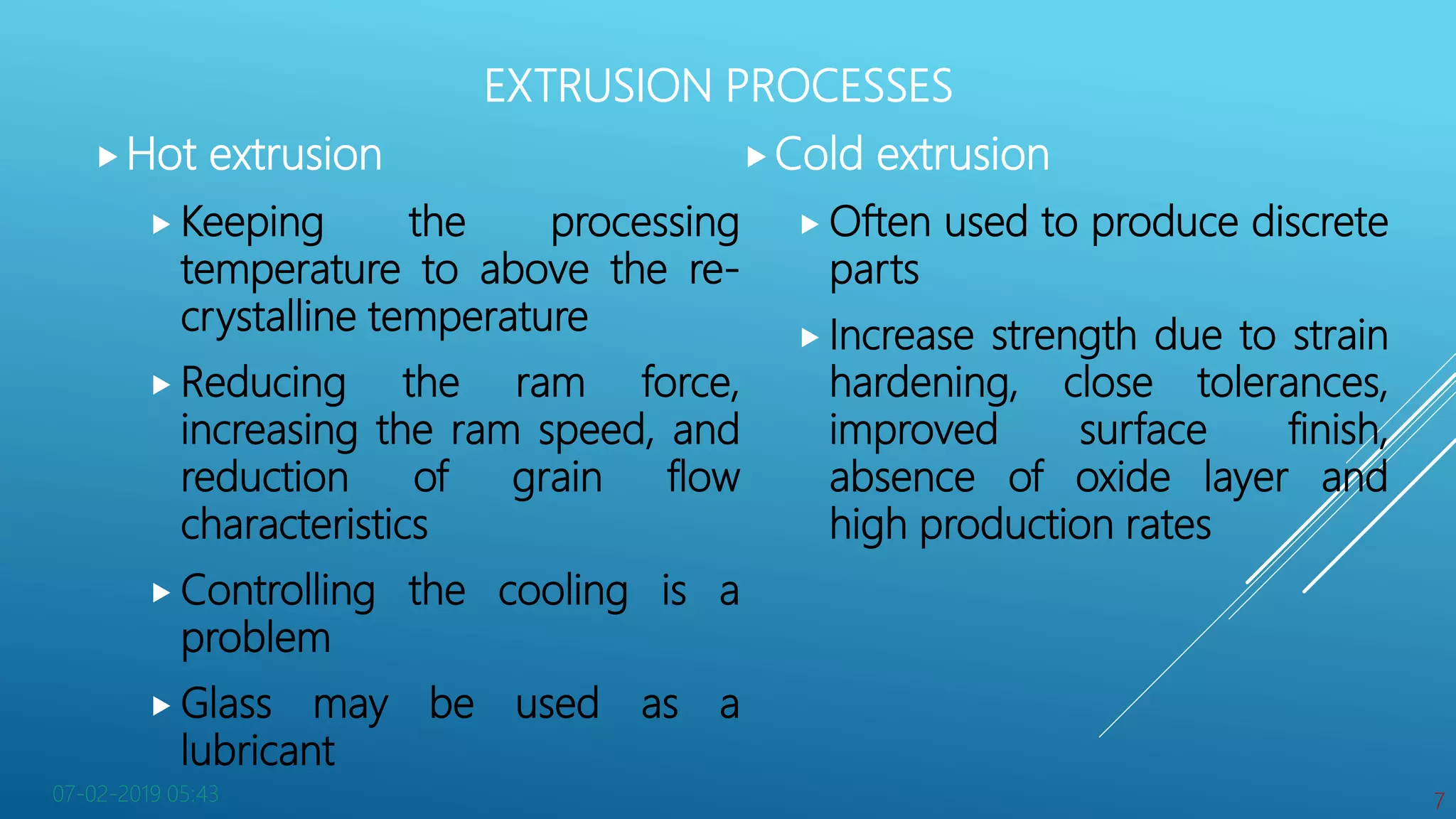 Extrusion | PPTX