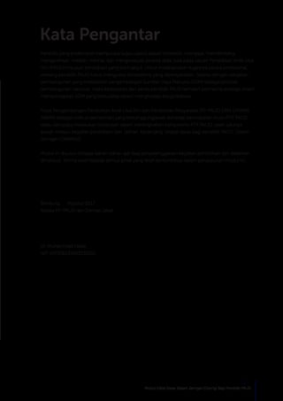 Modul Diklat Dasar Dalam Jaringan (Daring) Bagi Pendidik PAUD
5
Kata Pengantar
Pendidik yang profesional mempunyai tugas utama adalah mendidik, mengajar, membimbing,
mengarahkan, melatih, menilai, dan mengevaluasi peserta didik, baik pada satuan Pendidikan Anak Usia
Dini (PAUD) maupun pendidikan yang lebih lanjut. Untuk melaksanakan tugasnya secara profesional,
seorang pendidik PAUD harus menguasai kompetensi yang dipersyaratkan. Selaras dengan kebijakan
pembangunan yang meletakkan pengembangan Sumber Daya Manusia (SDM) sebagai prioritas
pembangunan nasional, maka kedudukan dan peran pendidik PAUD semakin bermakna strategis dalam
mempersiapkan SDM yang berkualitas dalam menghadapi era globalisasi.
Pusat Pengembangan Pendidikan Anak Usia Dini dan Pendidikan Masyarakat (PP-PAUD DAN DIKMAS
JABAR) sebagai institusi pemerintah yang bertanggungjawab terhadap peningkatan mutu PTK PAUD
selalu berupaya melakukan terobosan dalam meningkatkan kompetensi PTK PAUD, salah satunya
adalah melalui kegiatan pendidikan dan latihan berjenjang tingkat dasar bagi pendidik PAUD Dalam
Jaringan ( DARING).
Modul ini disusun sebagai bahan bahan ajar bagi penyelenggaraan kegiatan pendidikan dan pelatihan
dimaksud. Terima kasih kepada semua pihak yang telah berkontribusi dalam penyusunan modul ini.
Bandung, Agustus 2017
Kepala PP-PAUD dan Dikmas Jabar
Dr. Muhammad Hasbi
NIP. 197306231993031001
 