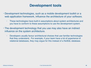 Engineering Software Products: 4. software architecture | PDF